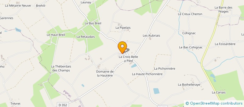 localisation de l'entreprise LRC TRANSPORTS à PIPRIAC