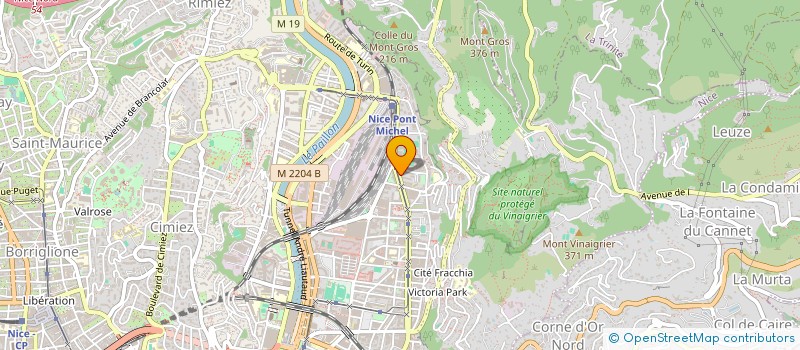 localisation de l'entreprise LRD à NICE