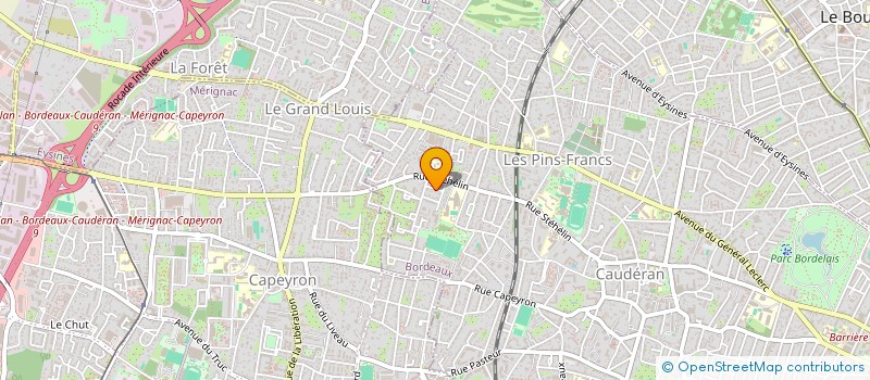 localisation de l'entreprise LRD FWD  BORDEAUX