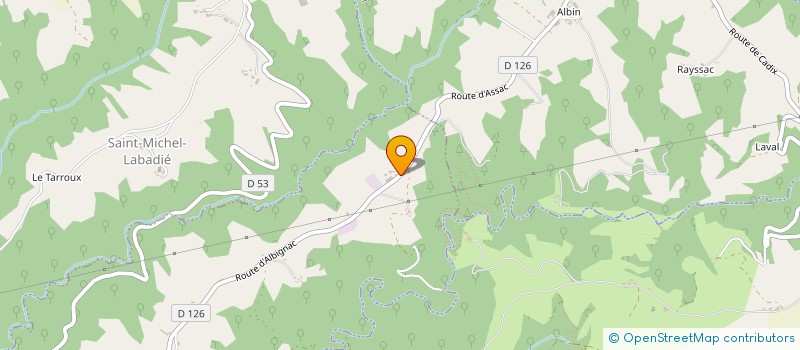 localisation de l'entreprise LRD SOLAR  ASSAC