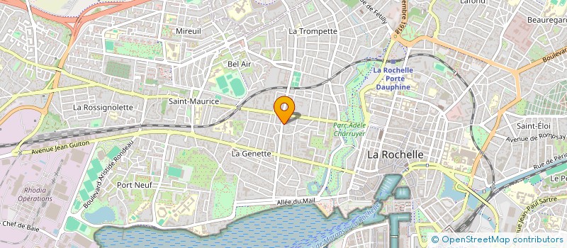 localisation de l'entreprise LRDAMOUR  LA ROCHELLE