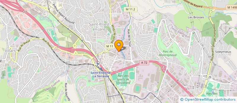 localisation de l'entreprise LRDG  SAINT-PRIEST-EN-JAREZ