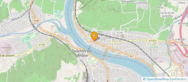 localisation de l'entreprise LRDL à TAIN-L'HERMITAGE