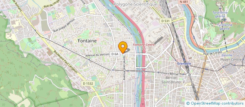 localisation de l'entreprise LRDM  FONTAINE