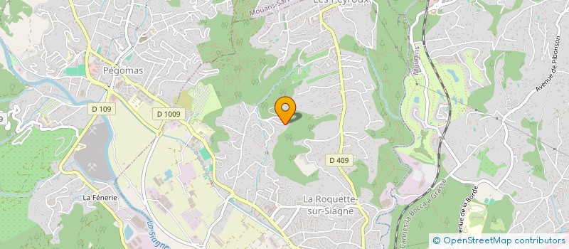localisation de l'entreprise LRDP à LA ROQUETTE-SUR-SIAGNE