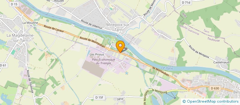 localisation de l'entreprise LRDV 31  BESSIERES