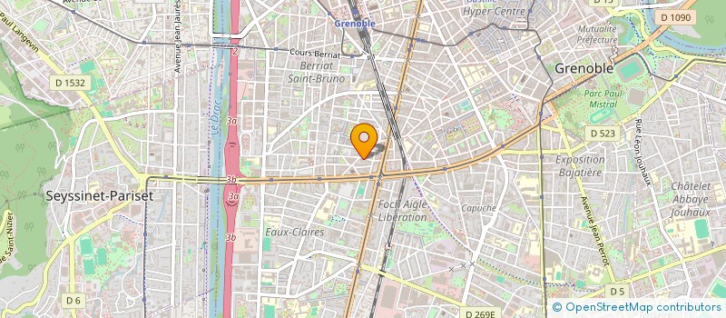 localisation de l'entreprise LRDV  GRENOBLE