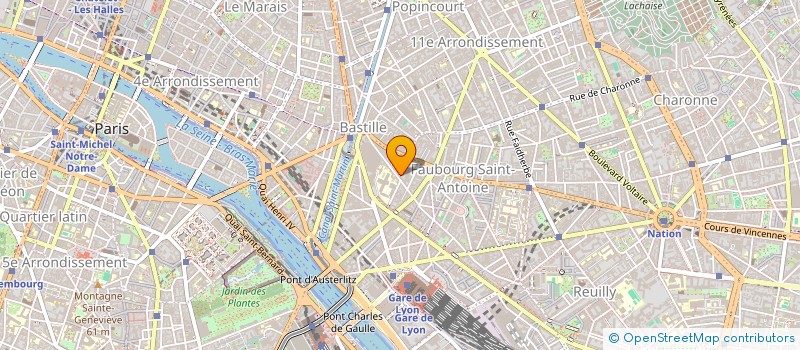 localisation de l'entreprise LRE42 & ASSOCIES CONSULTING  PARIS