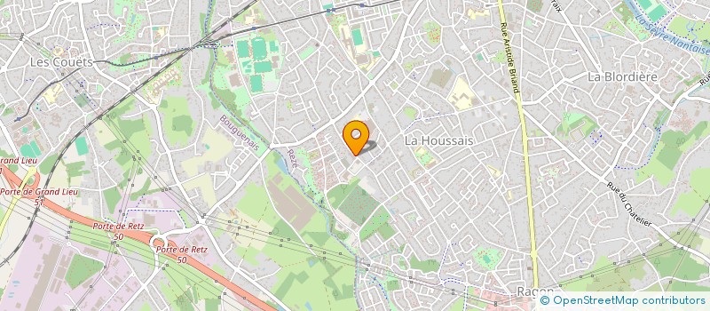 localisation de l'entreprise LRF IMMO CONSEILS à REZE
