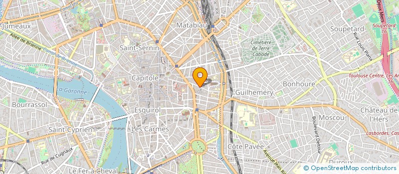 localisation de l'entreprise LRG MEDIA à TOULOUSE