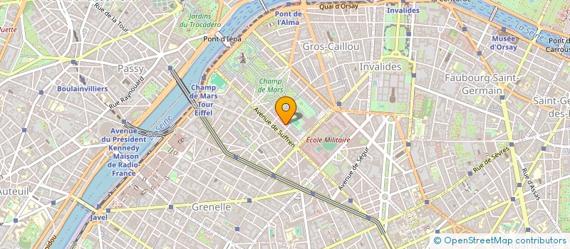 localisation de l'entreprise LRG SCI  PARIS