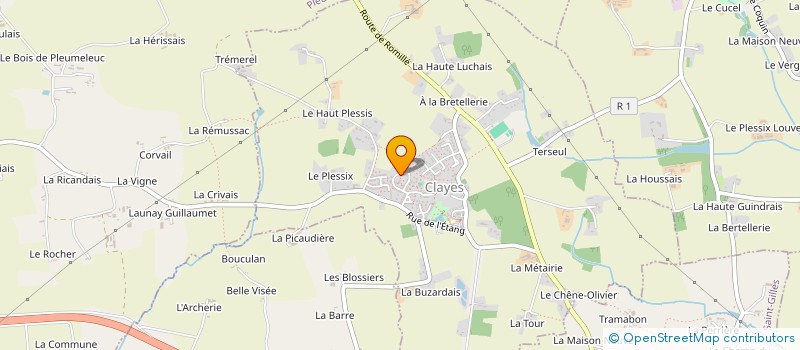 localisation de l'entreprise LRH  CLAYES