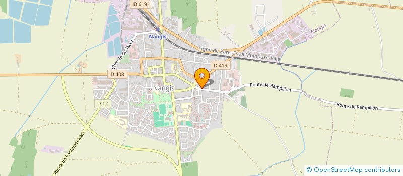 localisation de l'entreprise LRI IMMOBILIER  NANGIS