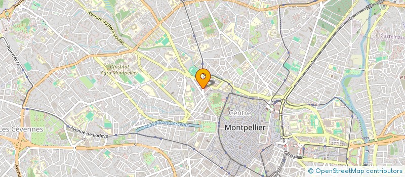 localisation de l'entreprise LRI INVEST à MONTPELLIER