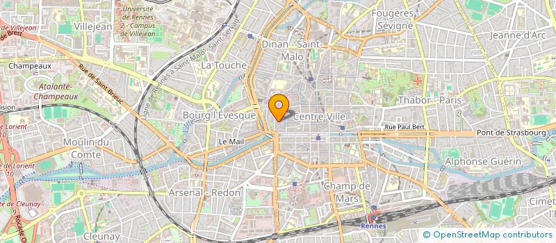 localisation de l'entreprise LRJ  RENNES