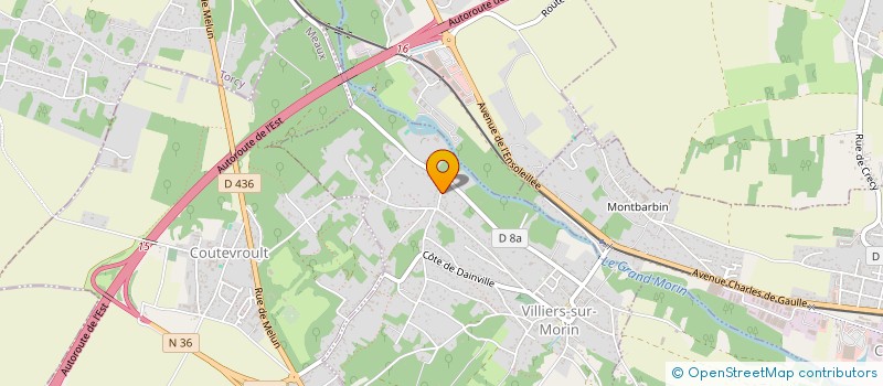 localisation de l'entreprise LRJ IMMO  VILLIERS-SUR-MORIN