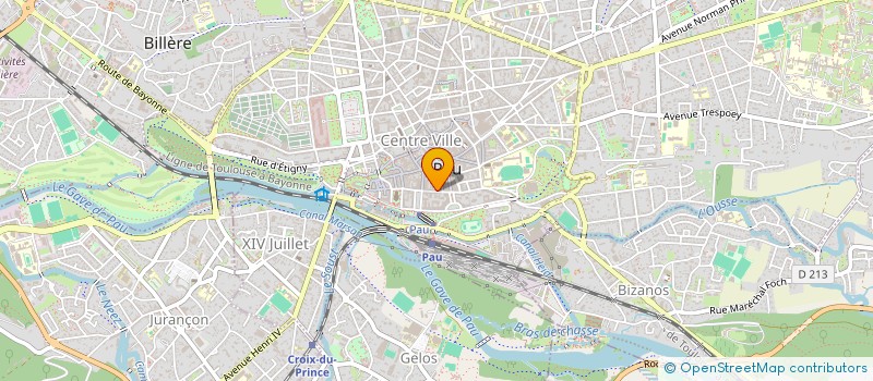 localisation de l'entreprise LRJ40 à PAU