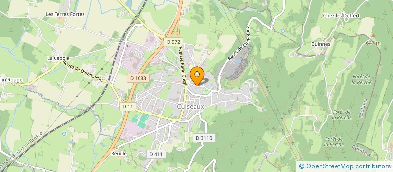 localisation de l'entreprise LRJB  CUISEAUX