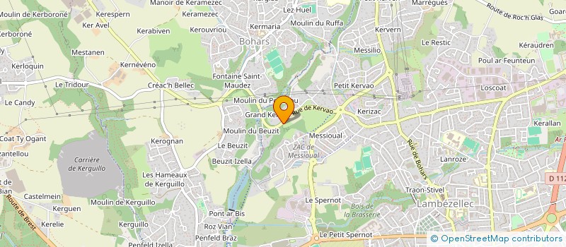 localisation de l'entreprise LRK  BREST