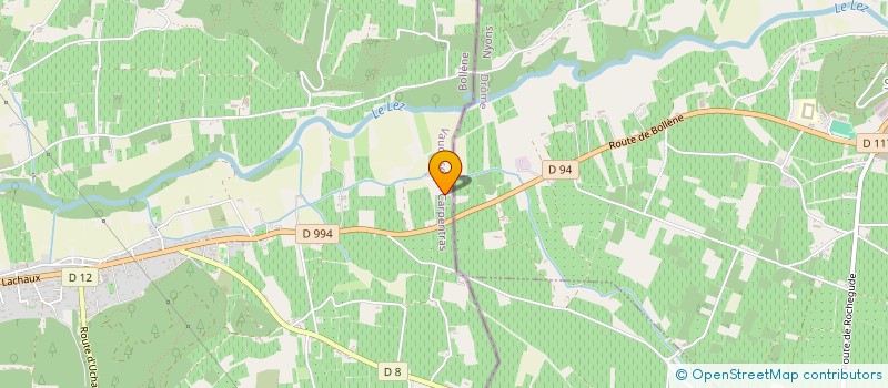 localisation de l'entreprise LRK AUDIT  BOLLENE