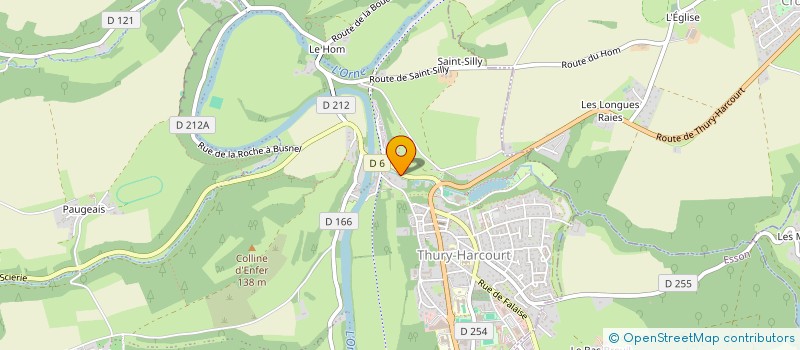 localisation de l'entreprise LRK COMPETITION  THURY-HARCOURT-LE-HOM