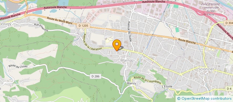 localisation de l'entreprise LRL  MARNAZ