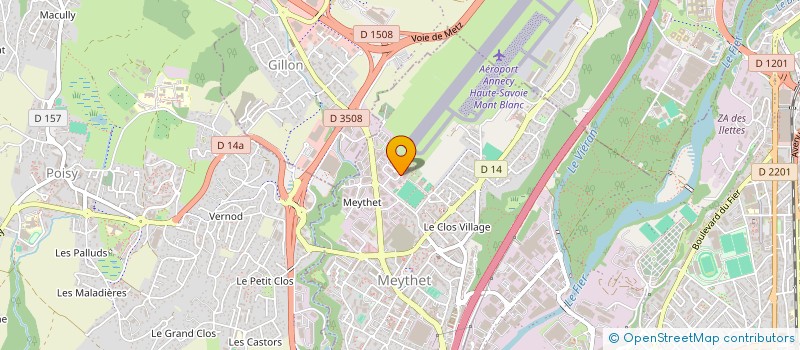 localisation de l'entreprise LRL DEVELOPPEMENT à ANNECY