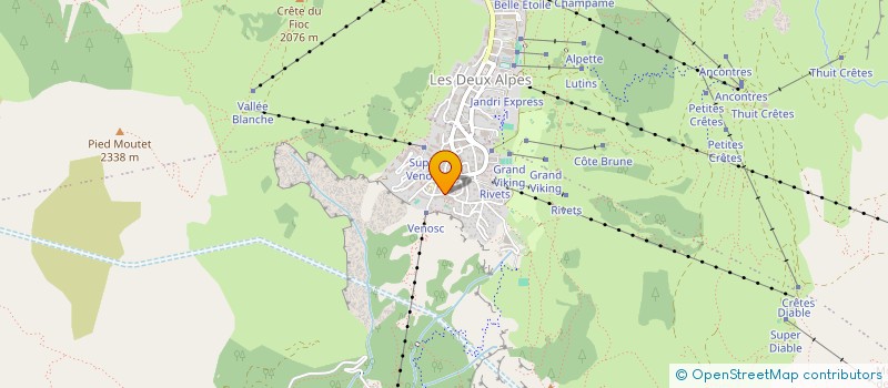 localisation de l'entreprise LRL2A à LES DEUX ALPES