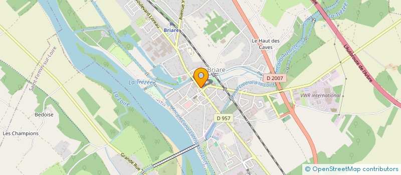 localisation de l'entreprise LRLG à BRIARE