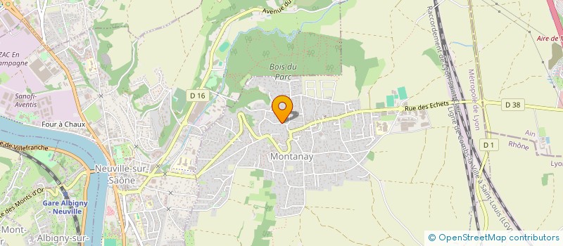 localisation de l'entreprise LRM CONSULTING  MONTANAY