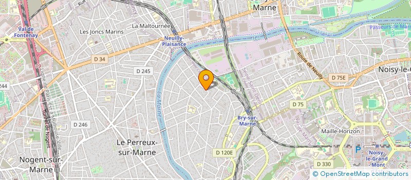 localisation de l'entreprise LRM PERIGNY à BRY SUR MARNE