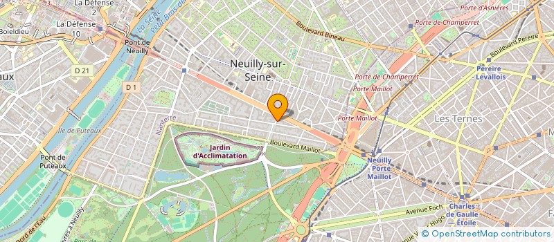 localisation de l'entreprise LRN PRODUCTIONS à NEUILLY-SUR-SEINE
