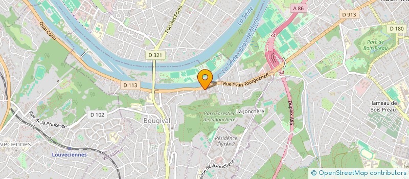 localisation de l'entreprise LRO FRANCE MASSY  BOUGIVAL