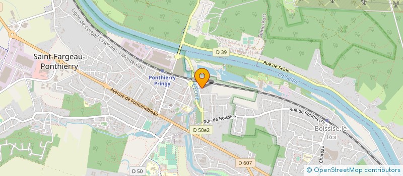 localisation de l'entreprise LRP à SAINT-FARGEAU-PONTHIERRY