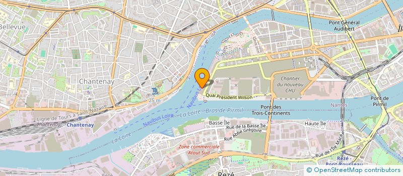 localisation de l'entreprise LRP à NANTES