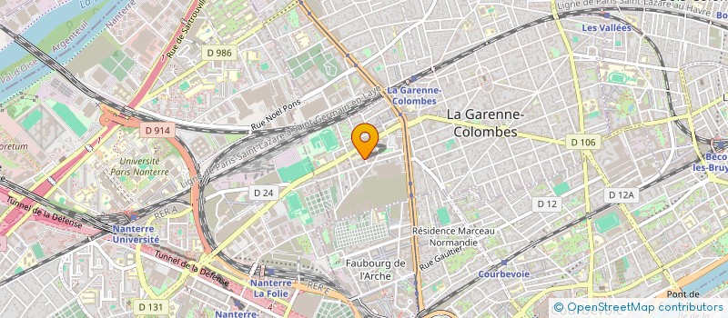 localisation de l'entreprise LRP CAPITAL  LA GARENNE-COLOMBES
