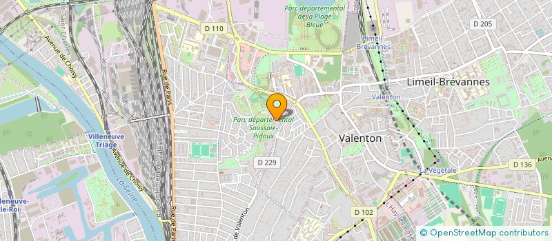 localisation de l'entreprise LRP PLOMBERIE  VILLENEUVE-SAINT-GEORGES