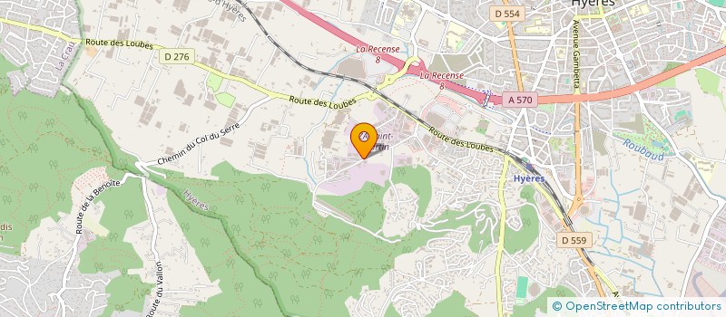 localisation de l'entreprise LRPAINT 83 à HYERES