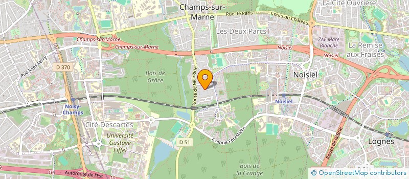 localisation de l'entreprise LRS  CHAMPS-SUR-MARNE