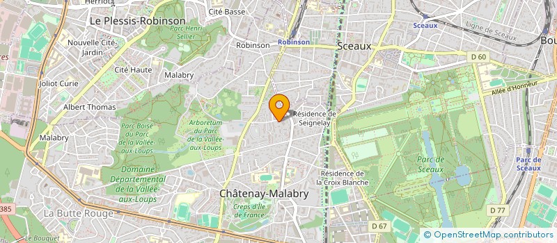 localisation de l'entreprise LRS CONSULTING à CHATENAY-MALABRY