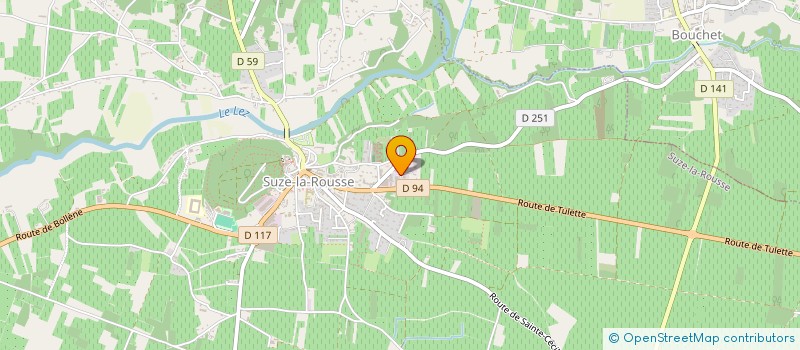 localisation de l'entreprise LRS DEVELOPPEMENT & FRANCHISE  SUZE-LA-ROUSSE