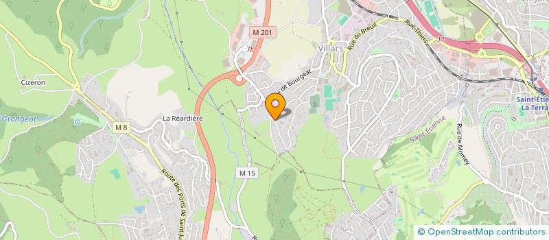 localisation de l'entreprise LRS IMMO à VILLARS