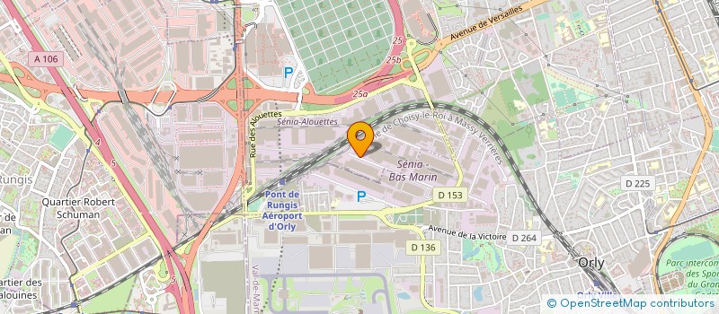 localisation de l'entreprise LRS KARTING PARIS SUD  THIAIS