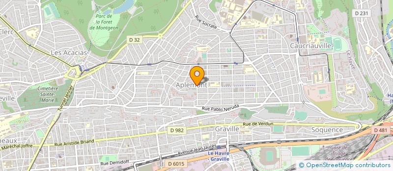 localisation de l'entreprise LRS NETTOYAGES ET SERVICES à LE HAVRE