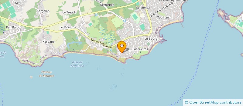 localisation de l'entreprise LRT 711  LORIENT