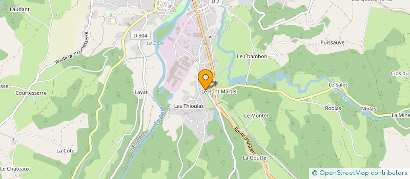 localisation de l'entreprise LRT AUTO à COURPIERE