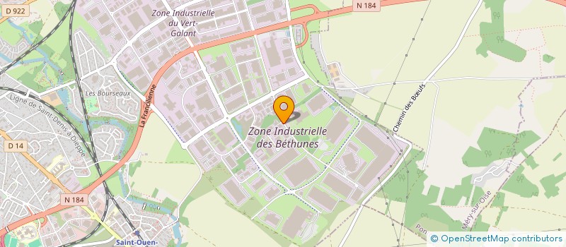 localisation de l'entreprise LRTP à SAINT-OUEN-L'AUMONE