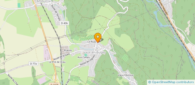 localisation de l'entreprise LRTP  AMBERIEU-EN-BUGEY