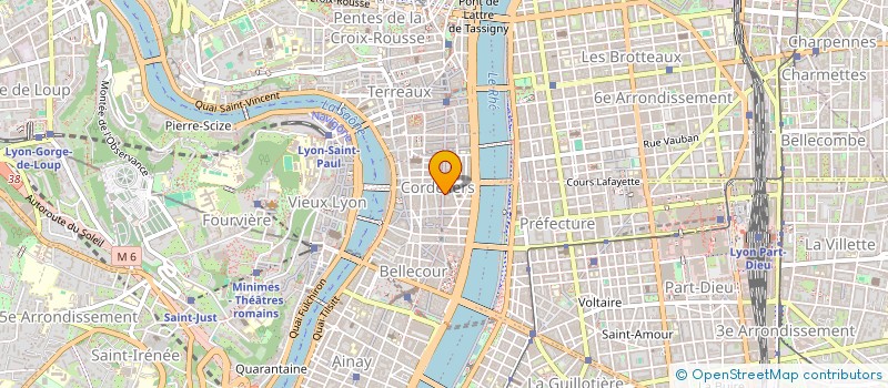 localisation de l'entreprise LRV FONCIER à LYON