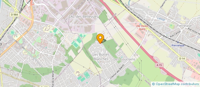 localisation de l'entreprise LRV IMMO  HERBLAY-SUR-SEINE